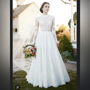 NEVER WORN! Martina Liana Sanders-Wedding SKIRT.